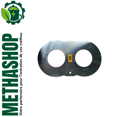 Plaque usure VX186 - HVSS 6mm | Gearbox/Couvercle Q