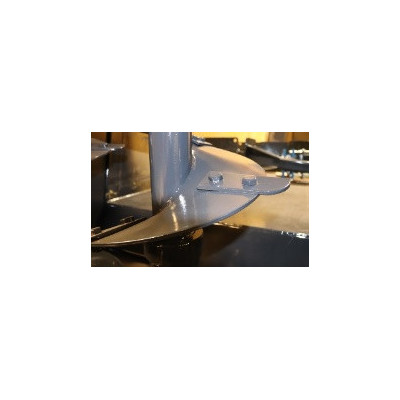 Couteau acier pour spire moulinet - Biopush 30-70m³ + visserie