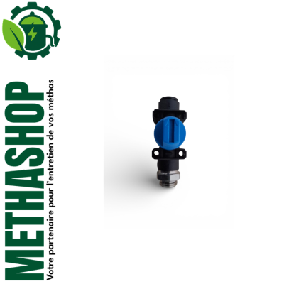 Mini robinet pneumatique 6/8 mm mâle 1/4" – 7911 08 13 | Methashop
