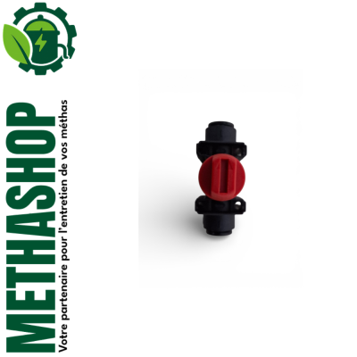 Mini robinet pneumatique 6/8 mm avec purge – 7913 08 00 | Methashop