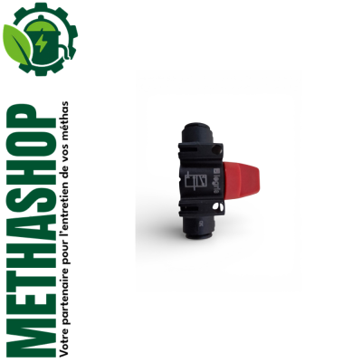 Mini robinet pneumatique 6/8 mm avec purge – 7913 08 00 | Methashop