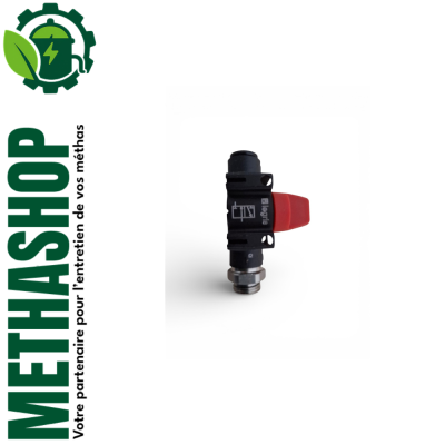 mini robinet pneumatique 6-8 male 1-4 avec purge 7914 08 13